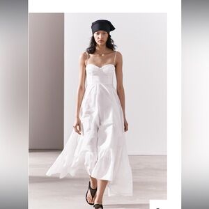 Zara Collection White Dresss